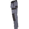 Pantalon de travail gris - noir 2XL UNIVERSEL KW102830090106