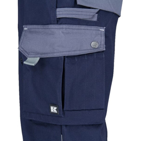 Pantalon de travail bleu marine - gris XS UNIVERSEL KW102030091075