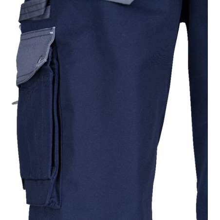 Pantalon de travail bleu marine - gris XL UNIVERSEL KW102030091098