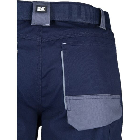Pantalon de travail bleu marine - gris XL UNIVERSEL KW102030091098