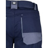 Pantalon de travail bleu marine - gris L UNIVERSEL KW102030091092