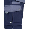Pantalon de travail bleu marine - gris 3XL UNIVERSEL KW102030091114