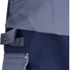 Pantalon de travail bleu marine - gris 2XL UNIVERSEL KW102030091106