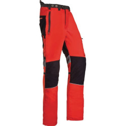 Pantalon de sécurité rouge - gris SIP 1SPV5894S