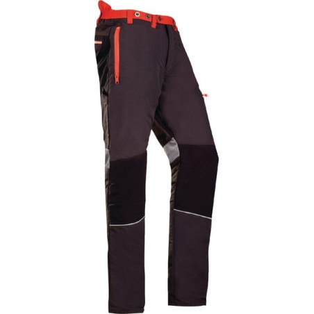 Pantalon de sécurité gris - rouge SIP 1SPV59393XL