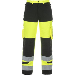Pantalon d’été haute visibilité jaune - noir taille S HYDROWEAR 044474YB48