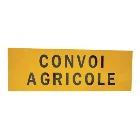 Panneau convoi agricole 1200 x 400mm UNIVERSEL 488861