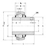 Palier tendeur INA/FFAG GYE50211KRRB