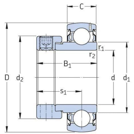 Palier tendeur GOPART SA209GP