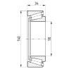 Palier SKF 32018SKF