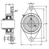 Palier de roulement SKF 7500FYTB507M