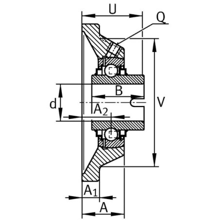 Palier complet INA/FFAG RCJL40