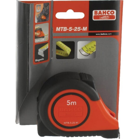 Mètre ruban 5m x 19mm BAHCO MTB525M