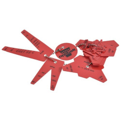 Mesureur de gorge poulie et courroie OPTIBELT RILLENLKR