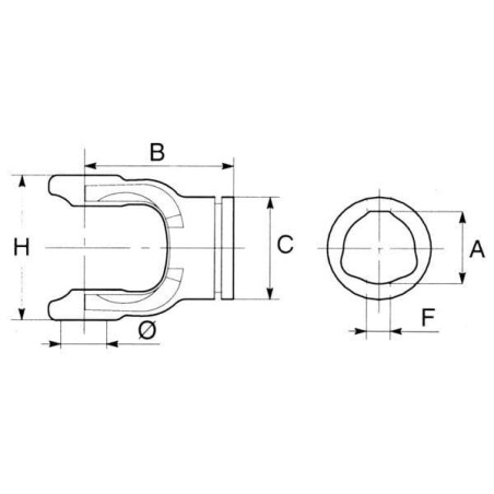 Mâchoire GOPART PTO960ITYGP