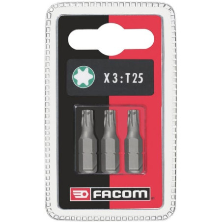Lot de 3 embouts FACOM EX115J3