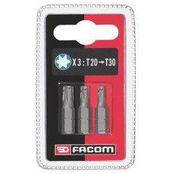 Lot de 3 embouts 25mm FACOM EX12J3