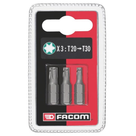 Lot de 3 embouts 25mm FACOM EX12J3