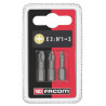 Lot de 3 embouts 25mm FACOM EP1J3