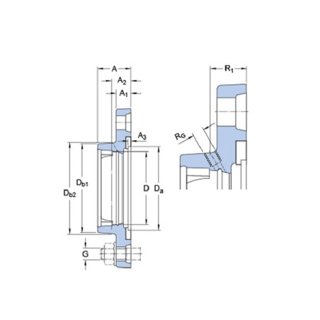 Logement de palier SKF FYTJ506