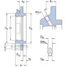 Logement de palier SKF FYC511