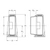 Logement de palier SKF 7500SYK504