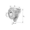 Logement de palier INA/FFAG F11206FAG