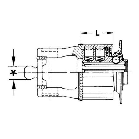 Limiteur à cames WALTERSCHEID 5567503100