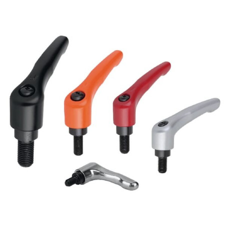 Levier de serrage M8x40 KIPP K01222081X40