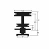 PALIER DE LAME AYP 121705X - 121704X -  106040X - 106041X HUSQVARNA 532106041 - 532121705 