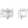 Lampe de travail HELLA 1AB007145001