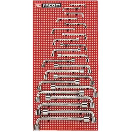 Jeu de clés à pipe FACOM 76P22M