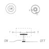 Interrupteur PNEUTRON 11215050PN
