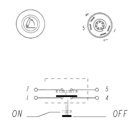 Interrupteur PNEUTRON 11145320PN
