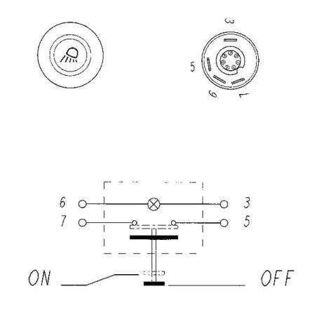 Interrupteur PNEUTRON 11110210PN