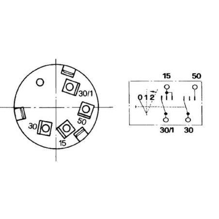 Interrupteur de démarrage COBO 14158000