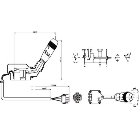 Interrupteur combiné COBO 01447000