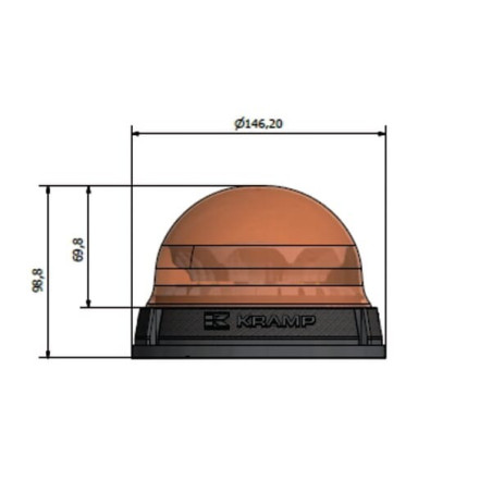Gyrophare UNIVERSEL LA20016