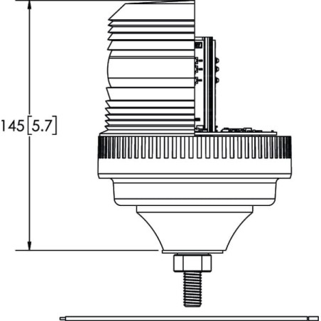 Gyrophare UNIVERSEL LA20004