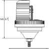 Gyrophare UNIVERSEL LA20004