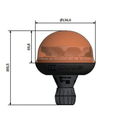 Gyrophare UNIVERSEL LA20001