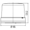 Gyrophare magnétique HELLA 2RL011484021