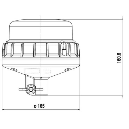 Gyrophare HELLA 2XD011557201