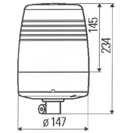 Gyrophare HELLA 2RL008967021
