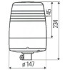Gyrophare HELLA 2RL008967021