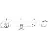 Goupille fendue UNIVERSEL 943240