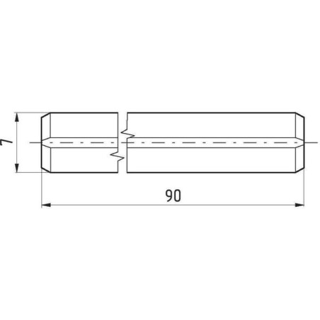 Goupille élastique 7x90 UNIVERSEL 1481790