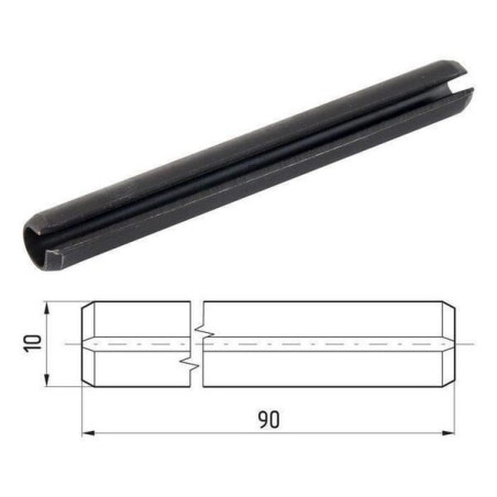 Goupille élastique 10x90 UNIVERSEL 14811090