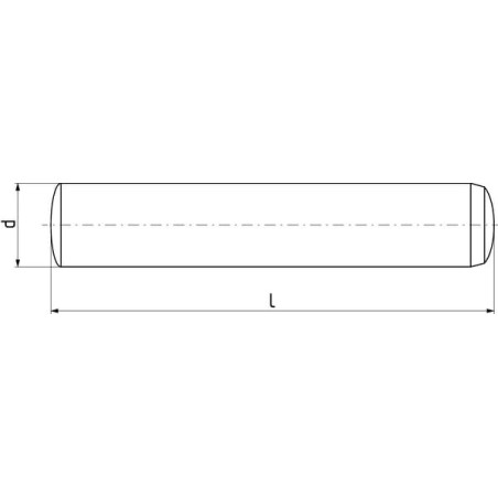 Goupille cylindrique 3x10mm UNIVERSEL 63253H610B