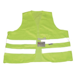 Gillet réfléchissant jaune UNBRANDED WW46201
